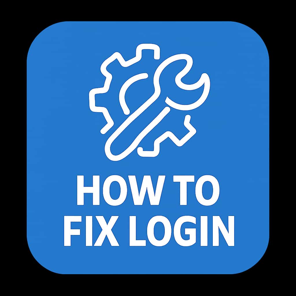 Icon representing the guide for fixing Raja Bet login problems.