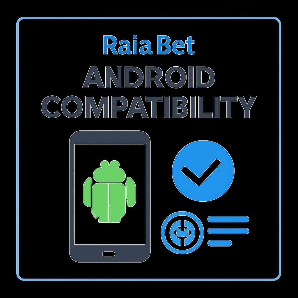 Illustration explaining Raja Bet Android Compatibility.