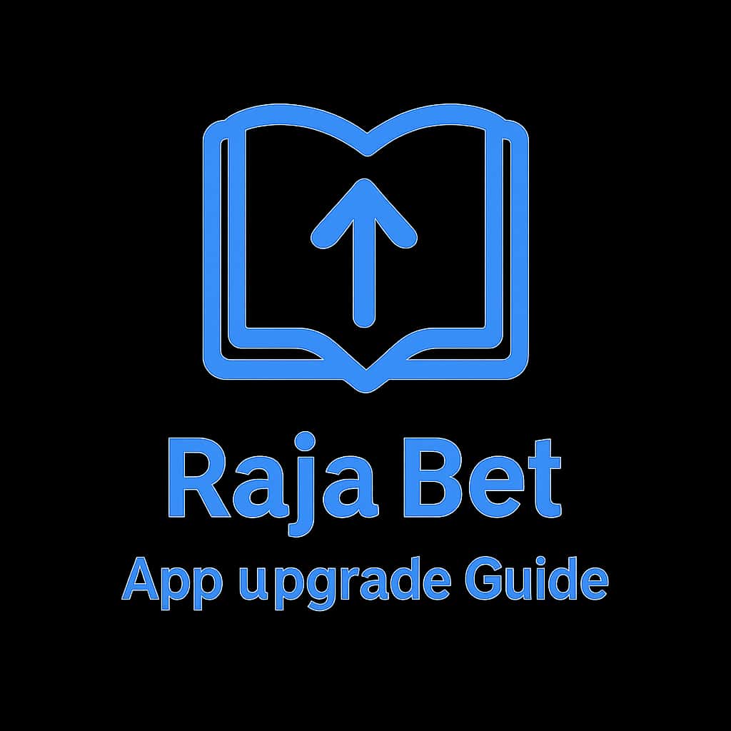 An icon illustrating the Raja Bet App Upgrade Guide.