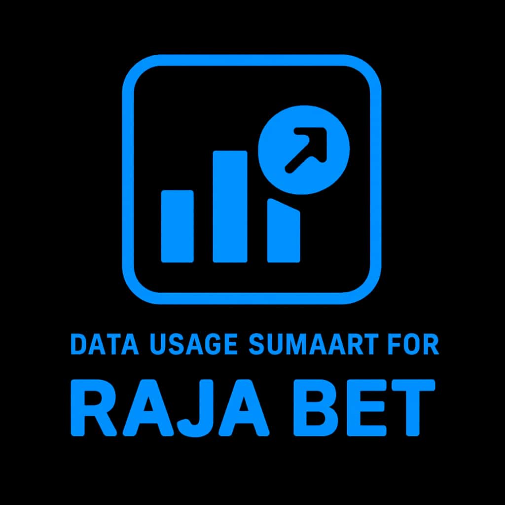 An icon representing Data Usage Summary for Raja Bet.