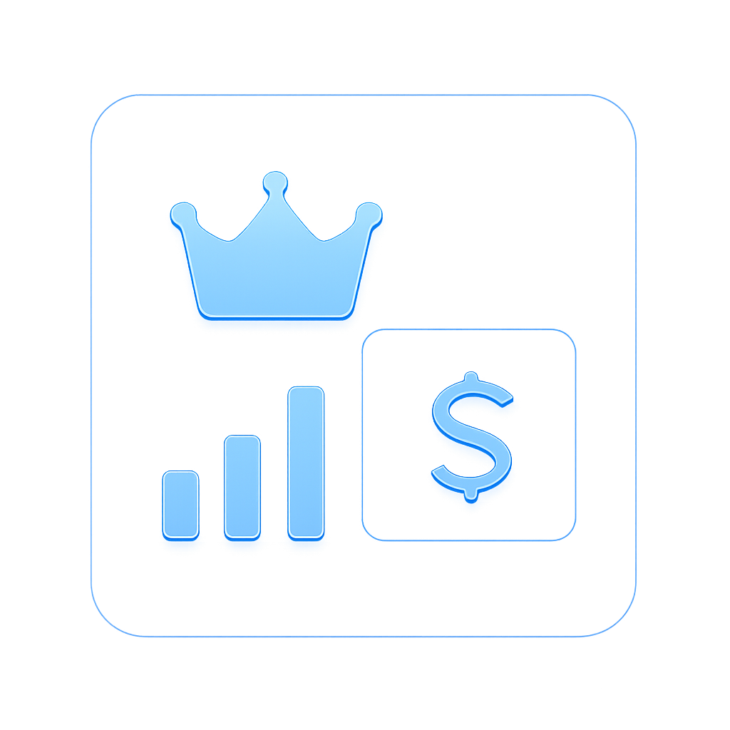 Icon representing user reviews for the Raja Bet app.