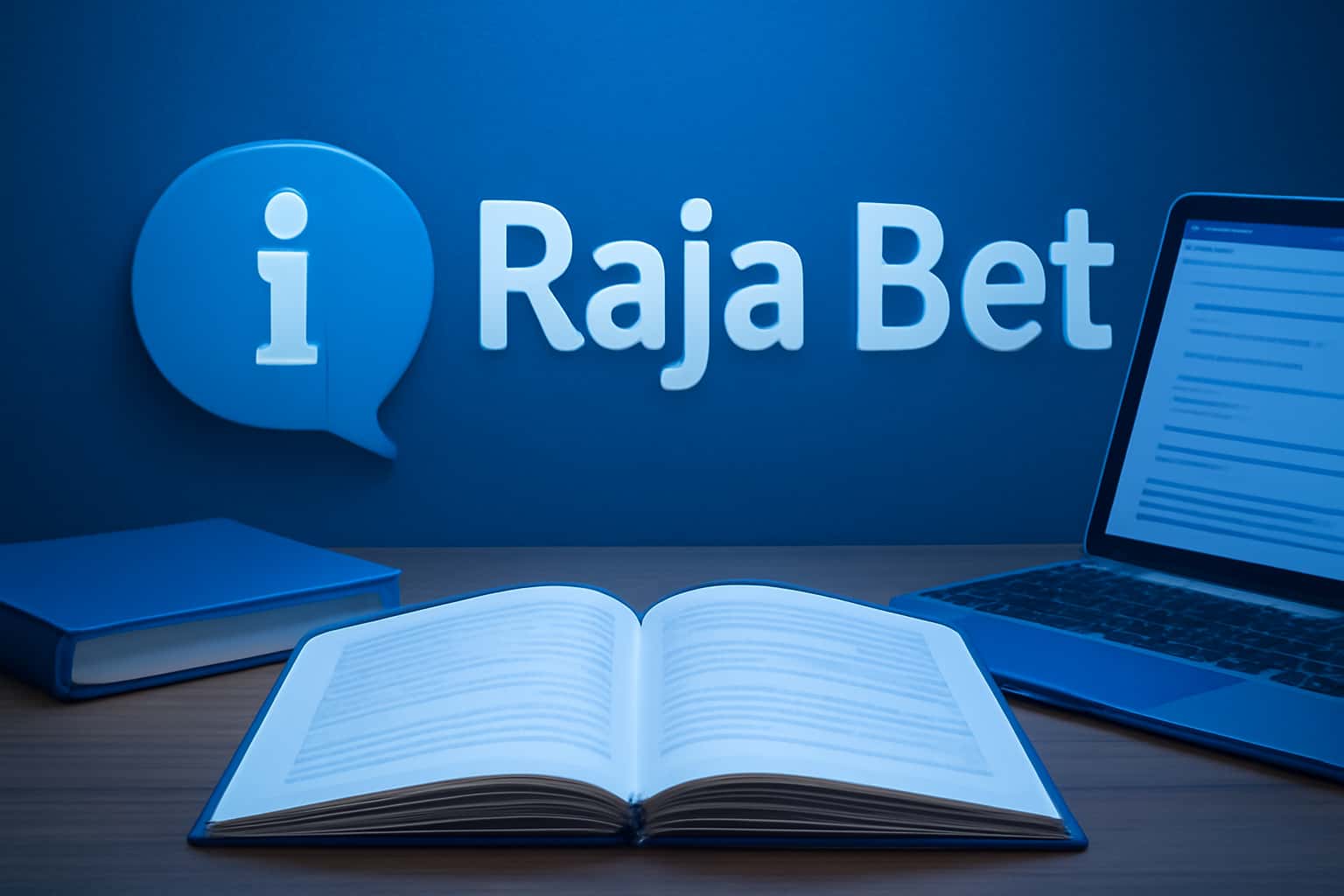 An informational graphic depicting Raja Bet Guides with a modern aesthetic.