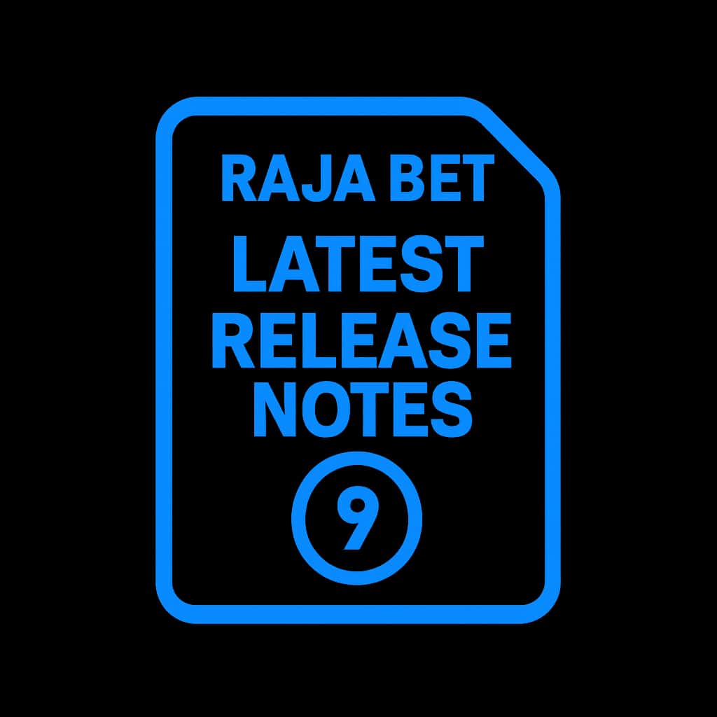 Icon representing Raja Bet Latest Release Notes.