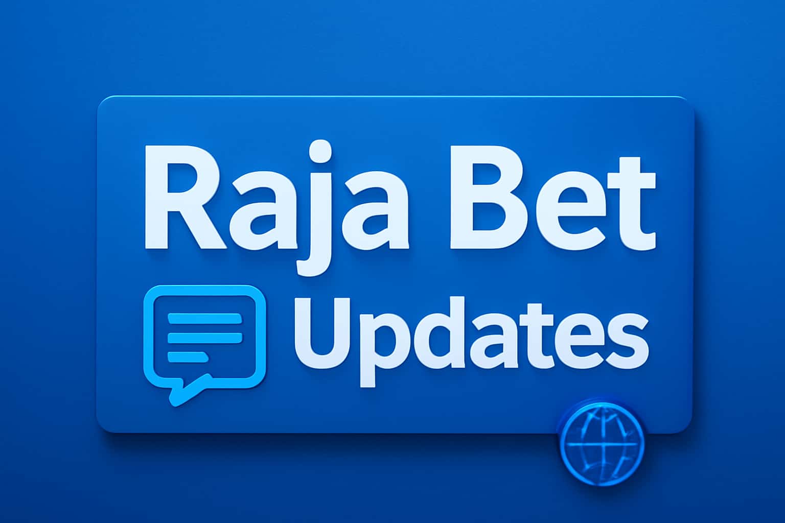 An informative scene depicting Raja Bet Updates