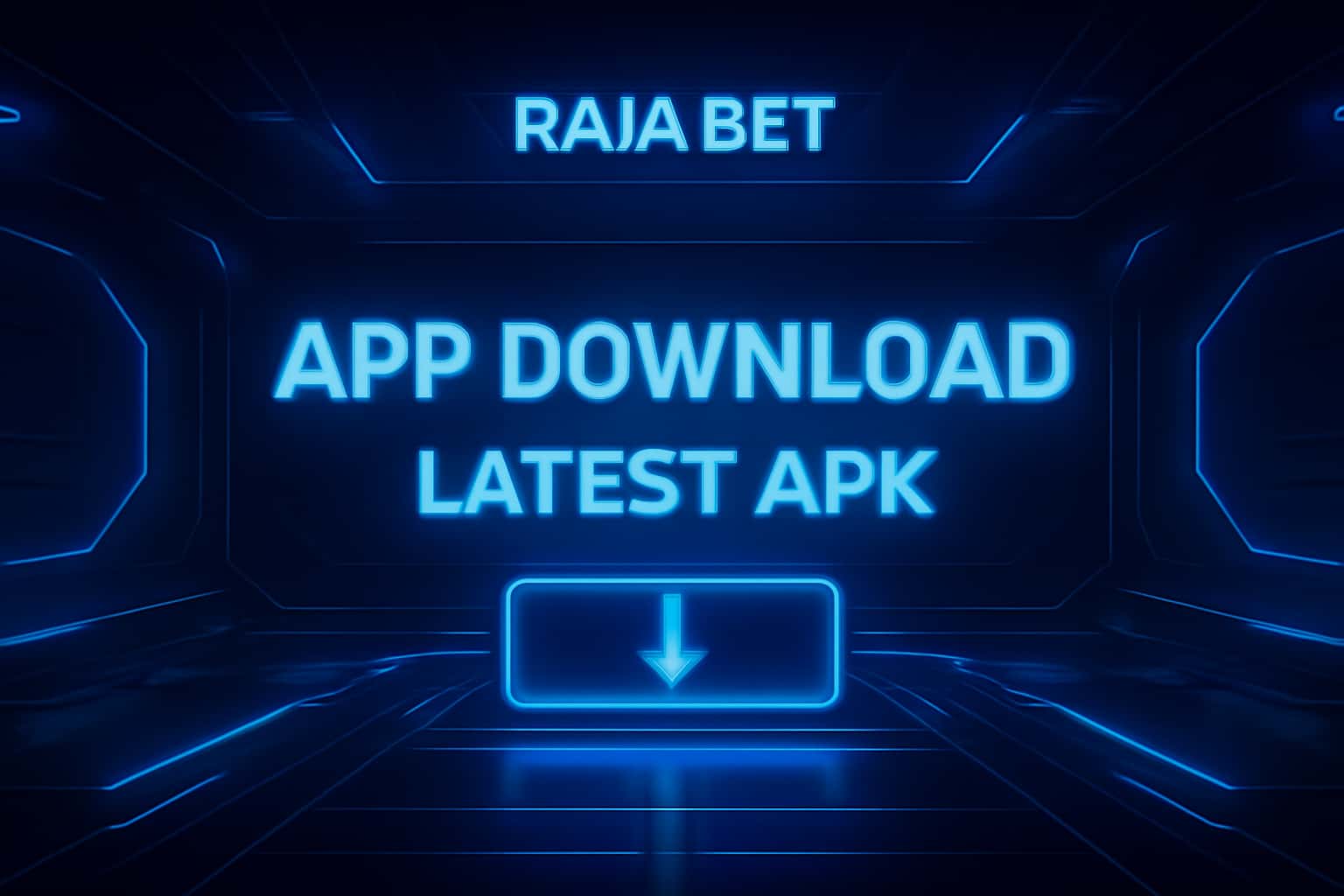 Futuristic app download background